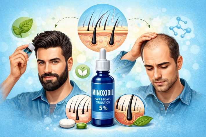 Миноксидил для роста волос и бороды
