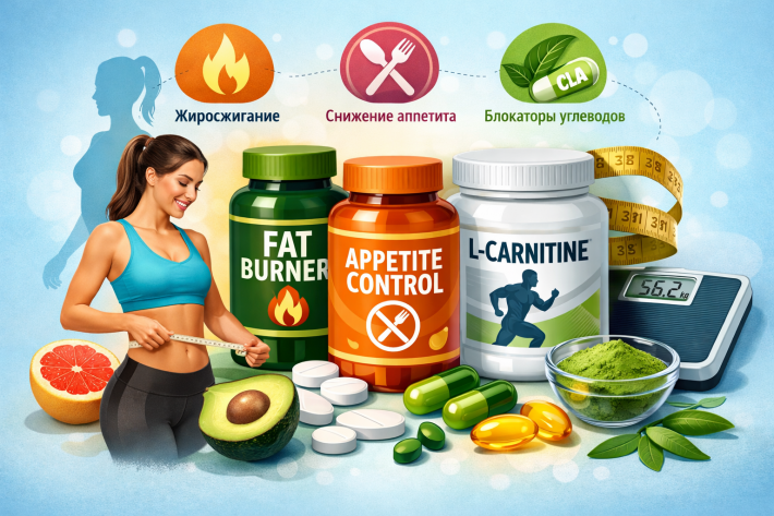 Какие бывают добавки для снижения веса?