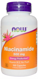 NOW Ниацинамид 500 мг (100 капс)