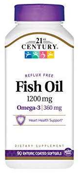 21st Century Fish Oil 1200mg (90 кап)