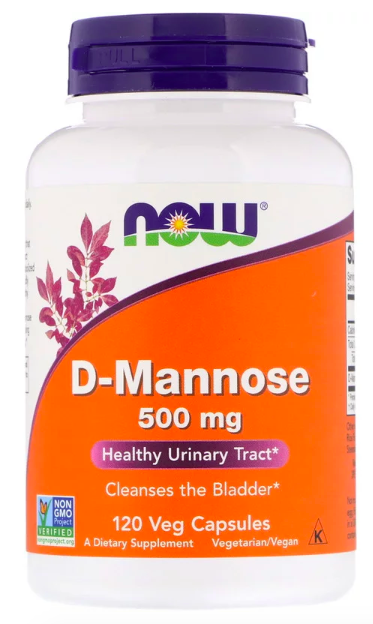 NOW D-Манноза 500 мг (120 капс)