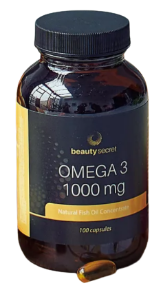 BeautySecret Omega 3 Natural Fish Oil Concentrate (100 капс)