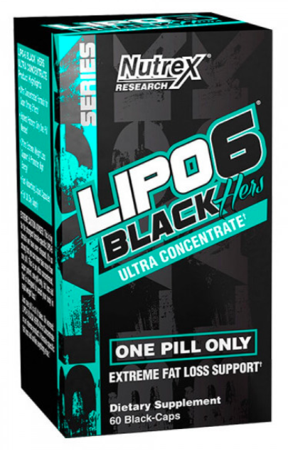 Nutrex Lipo 6 Black Hers Ultra Concentrate (Жиросжигатель)