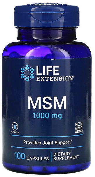 MSM 1000 мг Life Extension (100 капс)