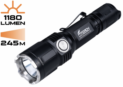 Фонарь FiTorch P30RGT тактический (USB зарядка, Power Bank)