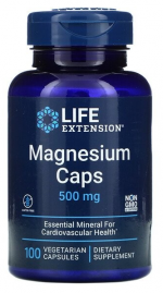 Magnesium Caps 500 мг LIFE Extension (100 вег капс)