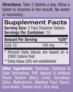 Natrol CoQ-10 100mg (30 таб)