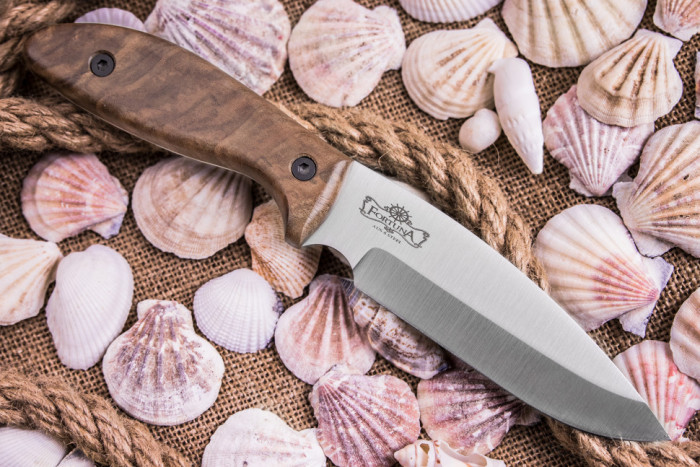 Нож Fortuna сталь AUS-8 SW, рукоять орех