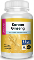 Корейский женьшень 500 мг (Korean Ginseng) CHIKALAB (60 капсул)