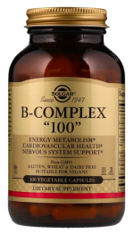 Solgar Комплекс витаминов группы B-100 (100 капс)