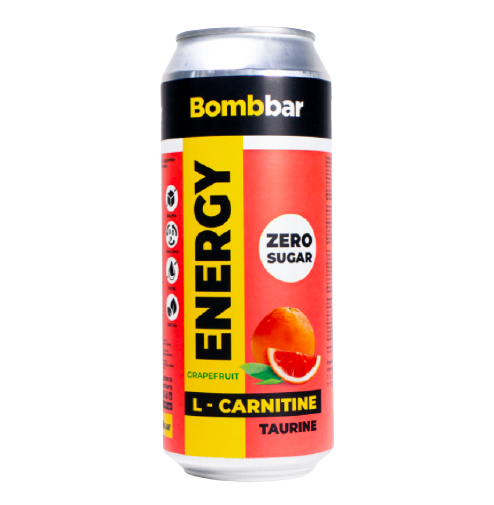 BOMBBAR Напиток энергетический L-Карнитин (500 мл)