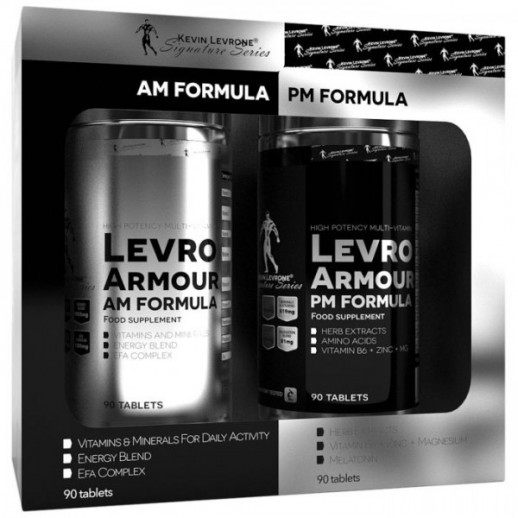 Двухфазные мультивитамины LEVROARMOUR Kevin Levrone (180 таб)
