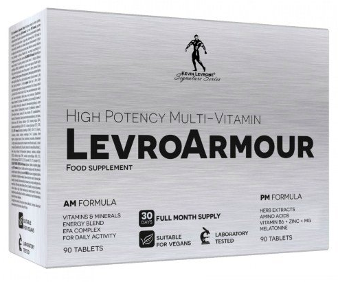 Двухфазные мультивитамины LEVROARMOUR Kevin Levrone (180 таб)