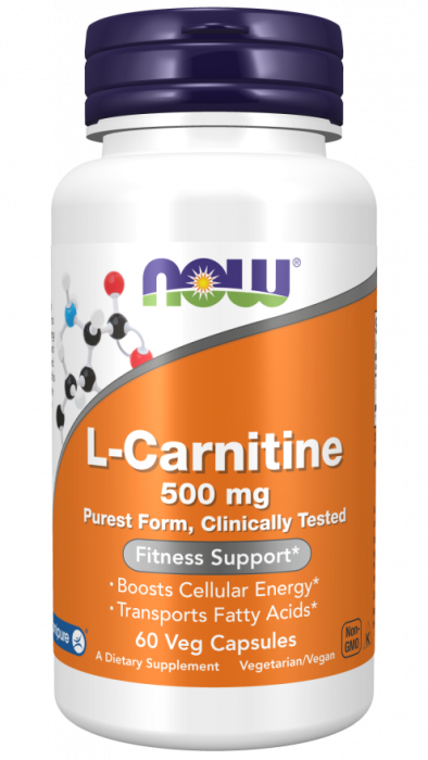 NOW L-Carnitine 500 мг 60 вег капс
