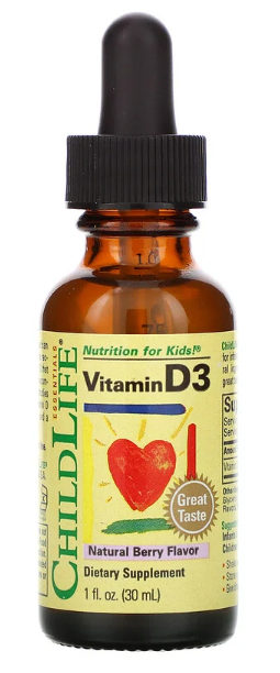 ChildLife Витамин D3 500 ME (30 мл)