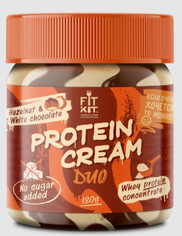 Протеиновая паста FIT KIT Protein Cream DUO (180 гр)
