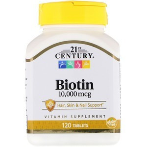 21st Century Biotin 10000 mcg (120 таб)