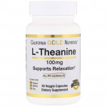 California Gold Nutrition L-Теанин 100 мг (30 капс)