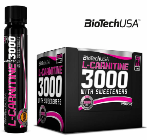 BioTech USA L-Carnitine 3000 (25 мл/1 ампула)