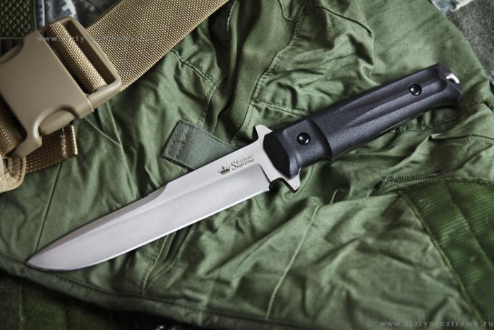 Нож Kizlyar Supreme Trident AUS-8 StoneWash