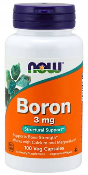 NOW Бор 3 mg (100 кап)