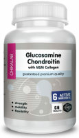 CHIKALAB Glucosamine Chondroitin MSM Collagen (Глюкозамин Хондроитин с МСМ Коллагеном)