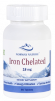 Norway Nature Iron Chelated (Железо) 18 mg