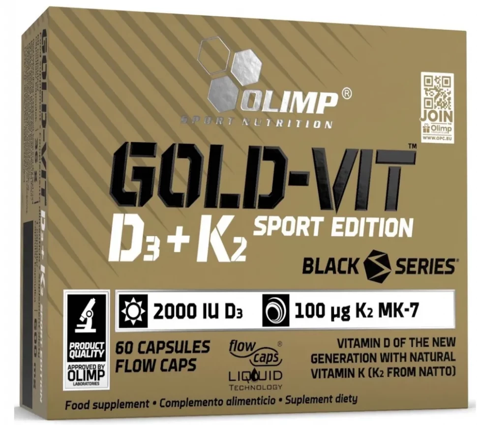 Olimp Gold Vit D3 + K2 (60 капс)