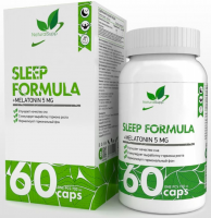 Sleep Formula GABA + Melatonin NaturalSupp (60 капс)