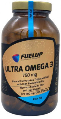 Ultra Omega 3 Fuel-Up (TG 500/250) 1000 mg (180 софгель)