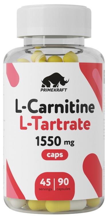 Prime Kraft L-Carnitine L-Tartrate 1550 mg (Л-Карнитин Л-Тартрата) Caps