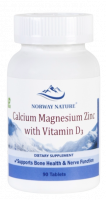 Norway Nature Calcium Magnesium Zinc + D3 (Кальций Магний Цинк + Д3)