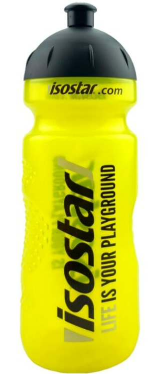 Спортивная бутылочка Isostar Желтая (650 мл)