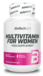 Женские витамины BioTechUSA Multivitamin For Women (60 таб)