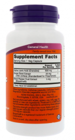 NOW Alpha Lipoic Acid 600 mg (60 капс)