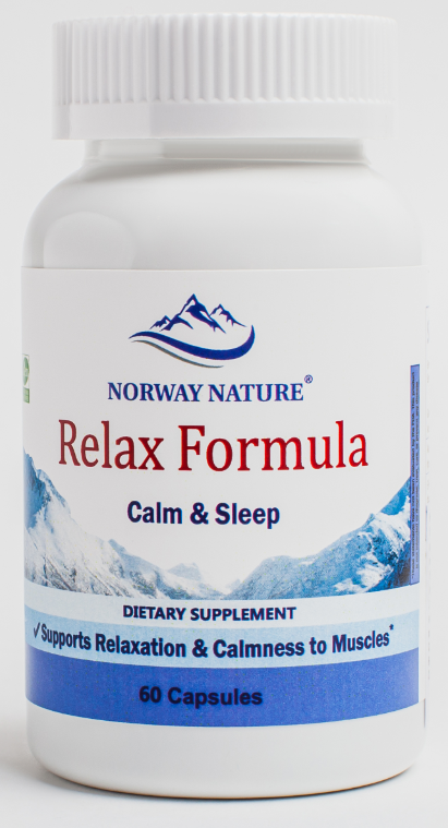 Норвежский Relax Formula (Gaba 5-HTP Magnesium) (60 капс)