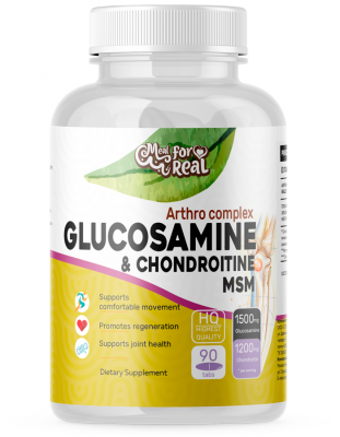 Хондропротектор Glucosamine &amp; Chondroitin MSM 90 таблеток