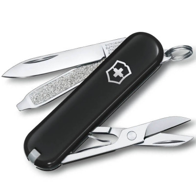Нож-брелок Victorinox Classic SD Dark Illusion 58мм