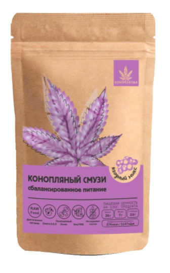 Сбалансированное питание "Конопляное смузи" (250 г)