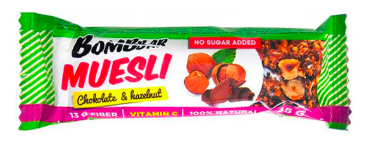 Bombbar Мюсли-батончики (45 гр)