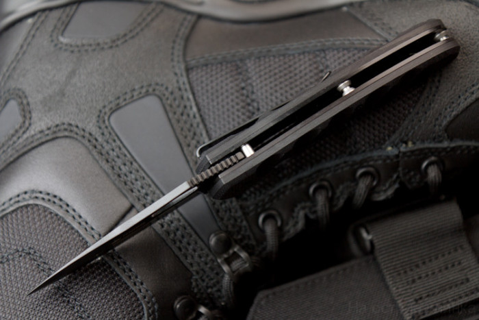 Складной нож Hero Black Titanium