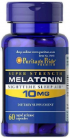 Puritan's Pride Melatonin 10 мг (60 капс) срок до 01.23