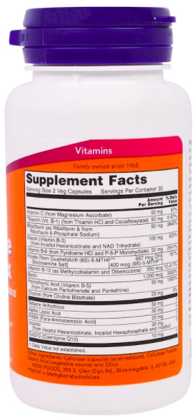 NOW Co-Enzyme B-Complex (60 капс)