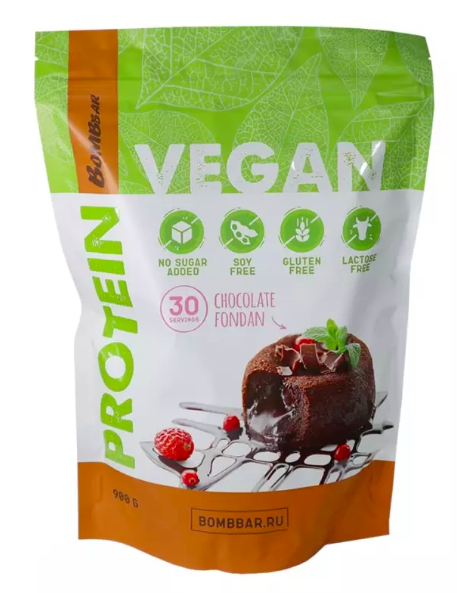 VEGAN Protein BombBar (900 г)