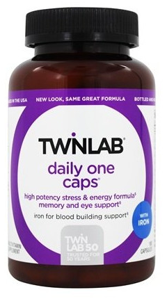 Twinlab Daily One Caps с железом (90 капс)