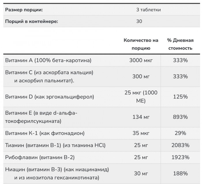 EVE Superior Womens Multi (мультивитамины для женщин) 90 таб. NOW Foods