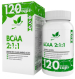 BCAA 2:1:1 800 мг NaturalSupp (60 капс)