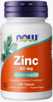 Цинк глюконат NOW Zinc gluconate 50 мг