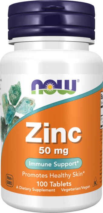 Цинк глюконат NOW Zinc gluconate 50 мг