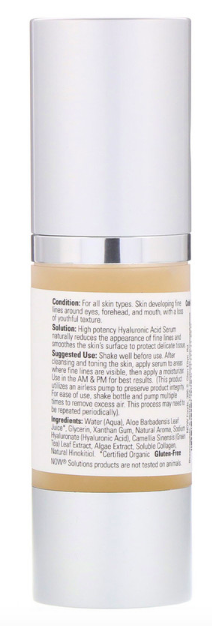 Now Укрепляющая сыворотка с Гиалуроновой кислотой (30 мл)